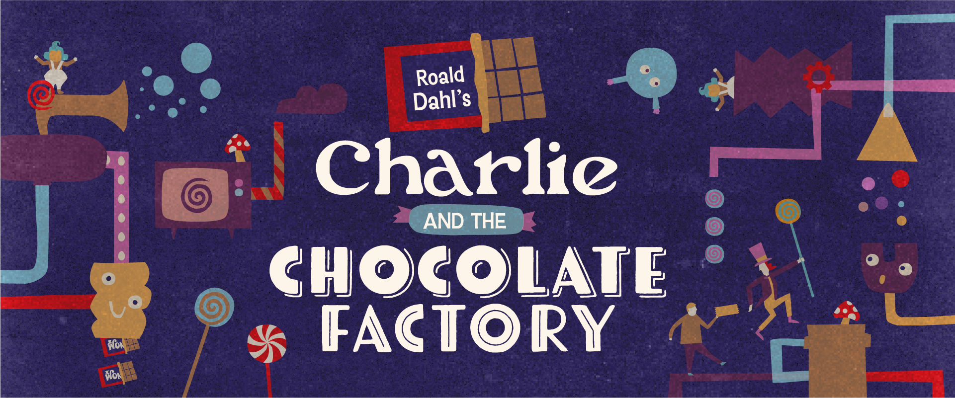 Charlie and the Chocolate Factory Poster Artwork