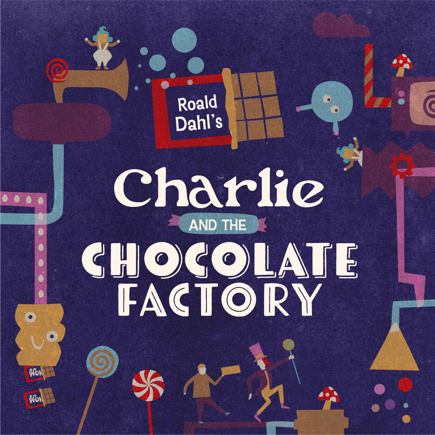 Charlie and the Chocolate Factory Poster Artwork